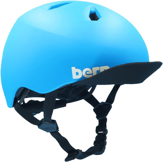 Bern Nino Bike Helmet for Kids, Ages 3-12, Flip Visor, Adjustable fit, Lightweight, CPSC Safety Certified