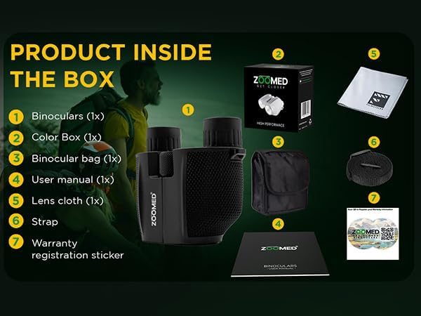 Compact Binoculars for Bird Watching 10x25, Binoculars for Kids and Adults, theather, Easy Focus, Outdoor Travel Sightseeing, Hiking, Small for Adults, Games, Sports, Travel, car Race.