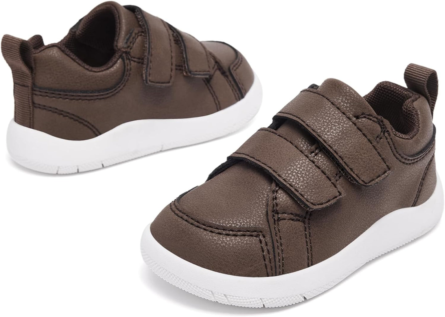 MORENDL Wide Toe Box Shoes Toddler Barefoot Shoes Baby Walking Shoe Boy Girl Non-Slip Zero Drop Minimalist Sneakers Comfort Tennis Outdoor Activities