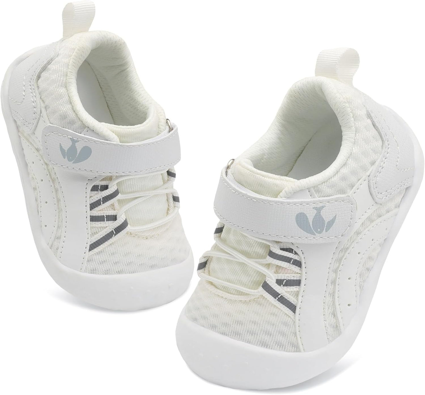 FEETCITY Wide Baby Shoes Boys Girls Baby Barefoot Shoes Breathable Infant Walking Shoe Crib Sock Shoe Toddler Sneakers Flexible