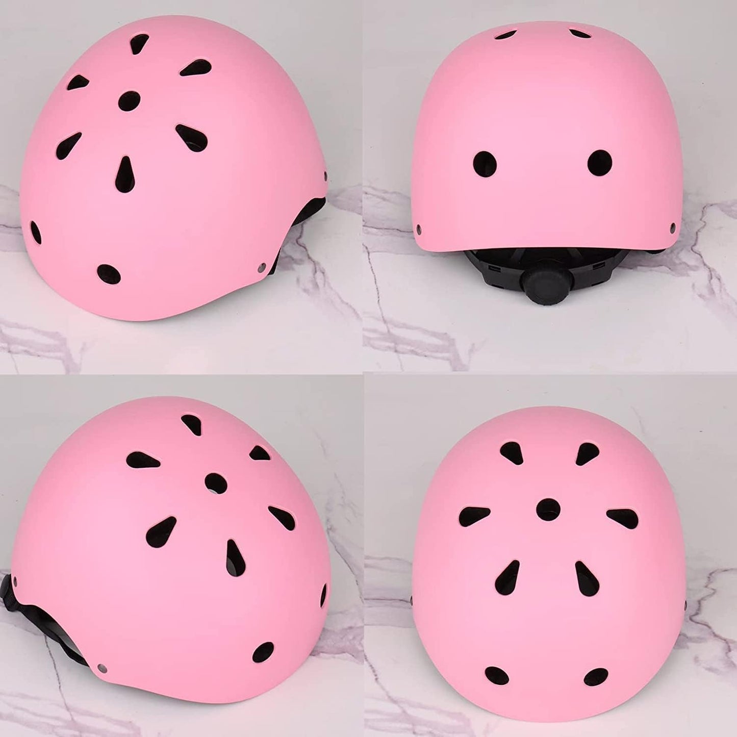 Adjustable Kids Helmet with Knee Pad, Elbow Pads & Wrist Guards - Toddler Bike Helmets for Ages 3-5, 5-8, 8-14 Years - Perfect for Skating, Biking, Cycling, and Skateboard - for Boys and Girls
