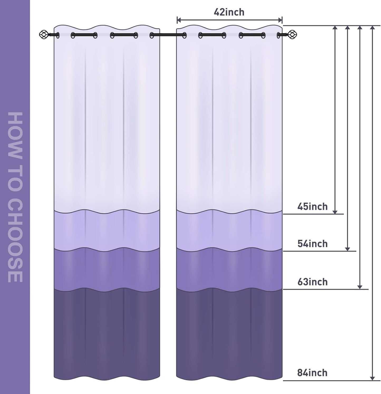 Jekeno Game Controller Blackout Curtains for Kids Boys Teens Bedroom Colorful Video Game Gamer Gaming Gamepad Decor for Home Living Room Grommet Window Drapes 2 Panel Set, 42"x84"