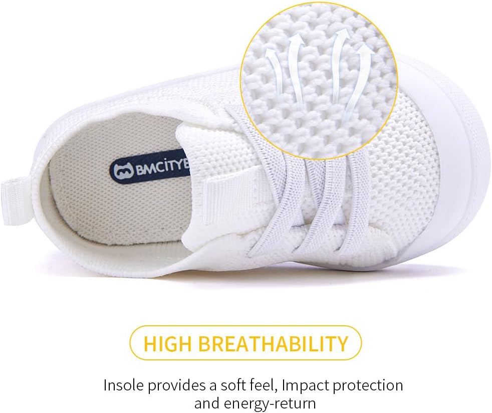 BMCiTYBM Baby Shoes Boy Girl Infant Sneakers Non-Slip First Walkers 6 9 12 18 24 Months