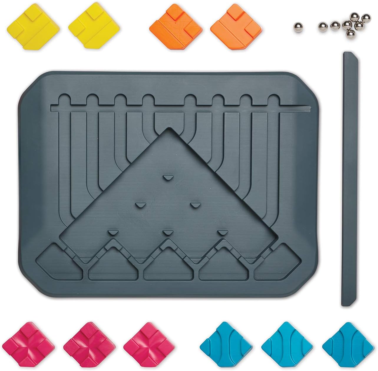 MindWare Marble Circuit Puzzle, Logic Game with 64 Challenges, Brainteaser Game for Ages 8 & Older