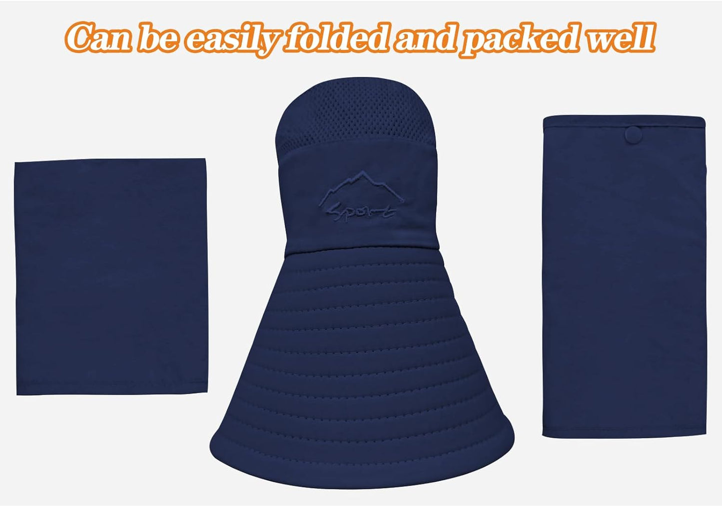 Sun Hats for Men Women Fishing Hat UPF 50+ Breathable Wide Brim Summer UV Protection Hat