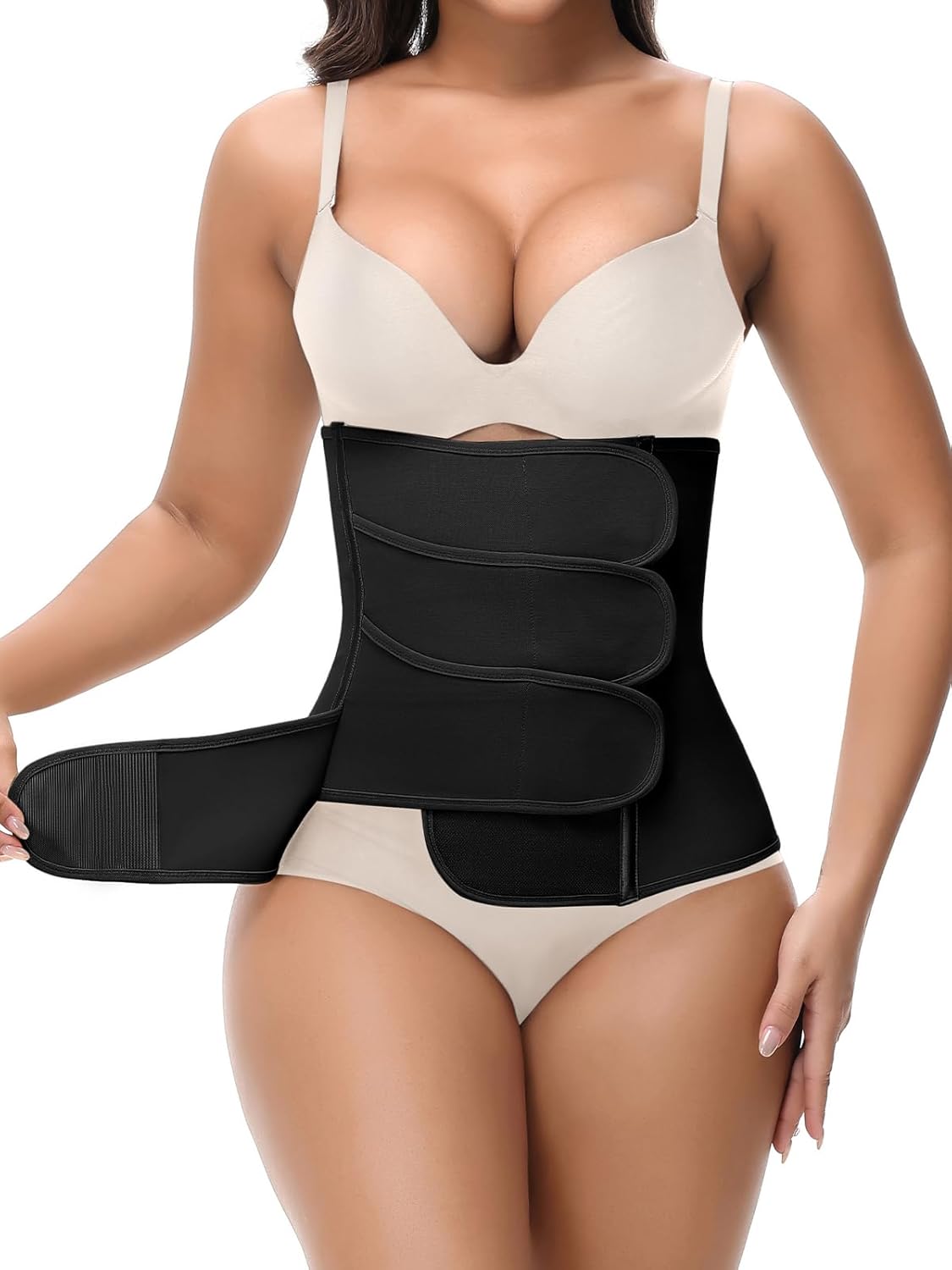 SHAPSHE Waist Trainer for Women Postpartum Recovery Wrap Waist Cincher Corset Shapewear Belly Band