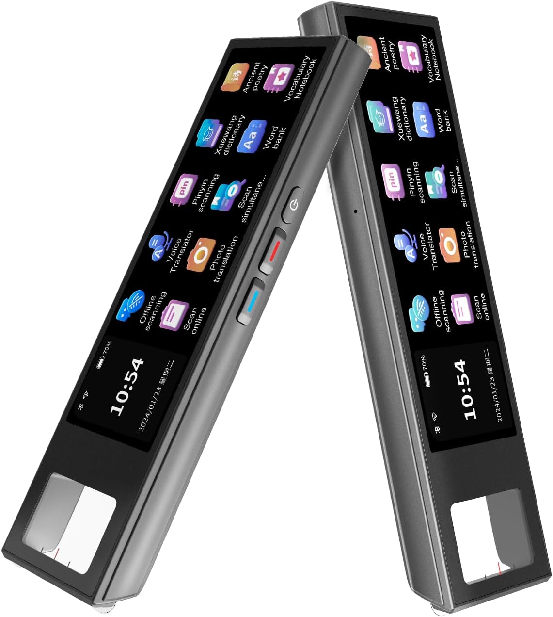 Translator Pen, OCR Scan Translation Device Supporting 142 Languages, Reading Pen for Dyslexia with Text Extract, Text to Speech Traductor Pen, Translation Pen Scanner for Business & Learning & Travel