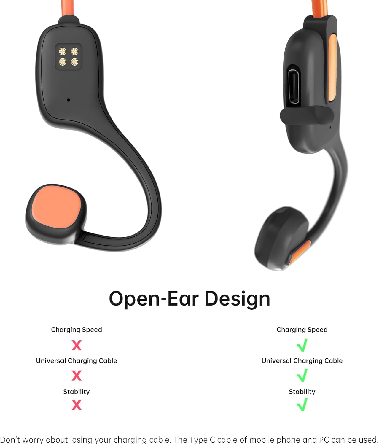 IFECCO Wireless Earbuds for Kids - Kids Bluetooth Air Conduction Open Ear Headphones with Mic,Ultra-Light,IPX5 Waterproof and Safer for Children Wireless Headphones,Perfect for School Travel Gifts