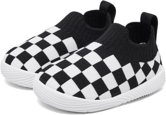 MORENDL Baby Toddler Walking Socks Non-Slip Breathable Unisex Casual Sneakers