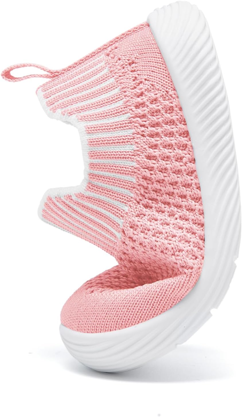 MORENDL Baby Toddler Walking Socks Non-Slip Breathable Unisex Casual Sneakers