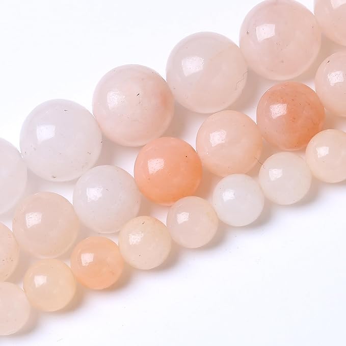 Streamer Powder Stone Beads for Jewelry Making DIY Craft Gemstone Beads Kit (10mm, 35pcs) Cosmic Crystal Pebbles for Bracelets, Necklaces, Home Decor