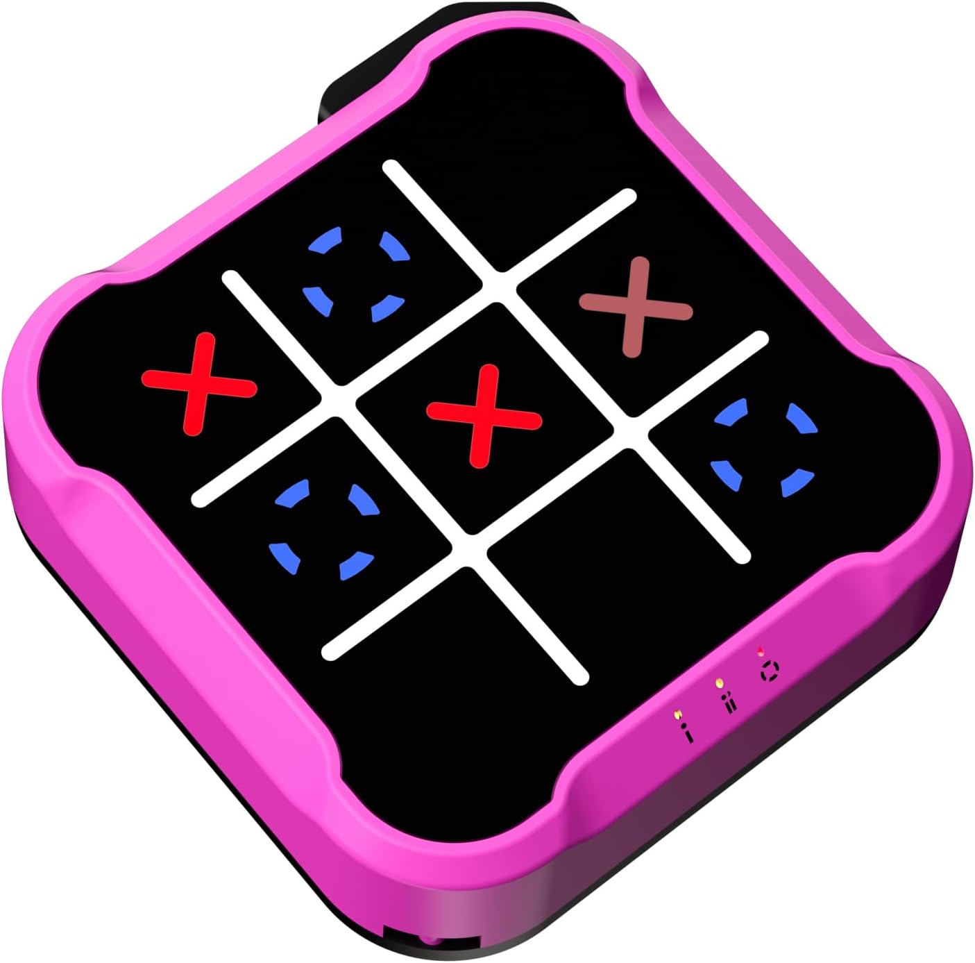 Tic Tac Toe Bolt Game, Handheld Electric Puzzle Board for Educational and Memory Growth, Gift Ideal for Kids and Adults' Birthday, Portable Travel Games for Car Ride
