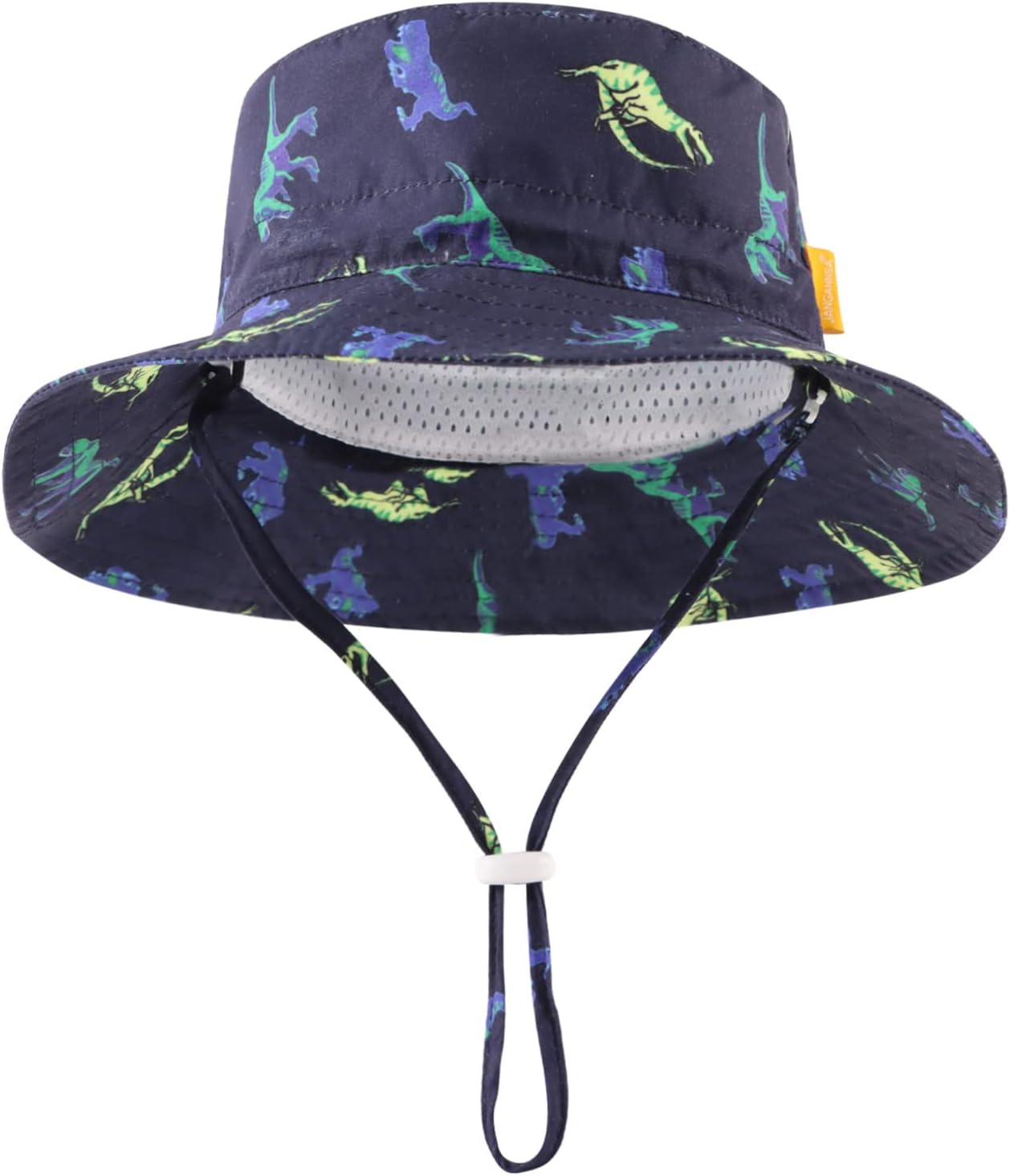 JANGANNSA Cotton Baby Sun Hat Infant Toddler Boys Girls Bucket Hats Summer Sun Protection Kids Beach Caps