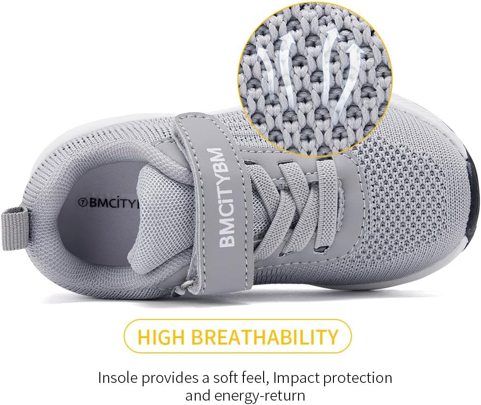 BMCiTYBM Baby Toddler Walking Sneakers Boys Girls Shoes