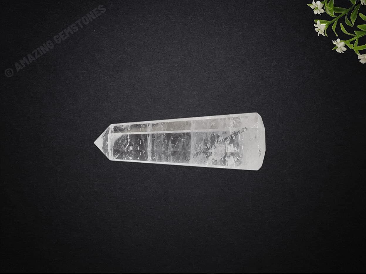 Amazing Gemstone Clear Quartz Crystal Towers ~ Natural Healing Crystal Point Obelisk for Reiki Healing and Crystal Grid (2 to 3 INCH)