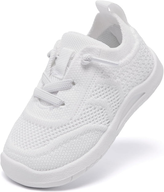 MORENDL Toddler Shoes Baby Walking Sock Shoes Infant Sneakers 0-4 Years Boy Girl Barefoot Tennis Shoe Non-Slip Brethable