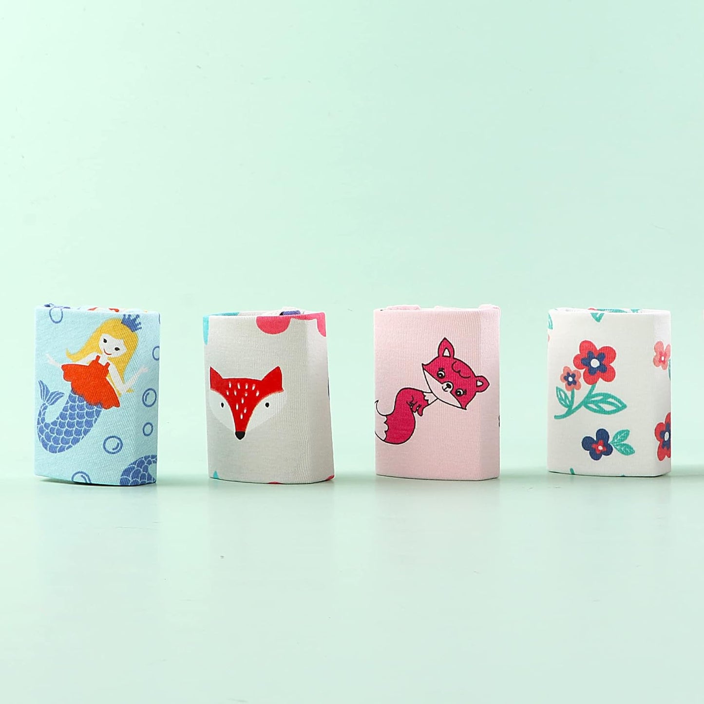 Boboking Soft Cotton Girls' Panties Boyshort Little Girls' Underwear Toddler Undies