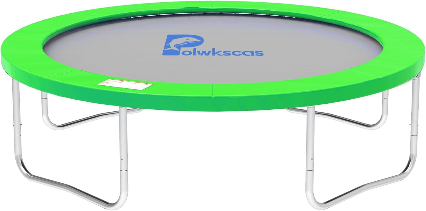 Trampoline Pad 10ft 12ft 14ft 15ft 16ft Trampoline Replacement Safety Pad, Waterproof and Tear-Resistant Safety Spring Cover Round Frame Pad, Trampoline Pad Replacement