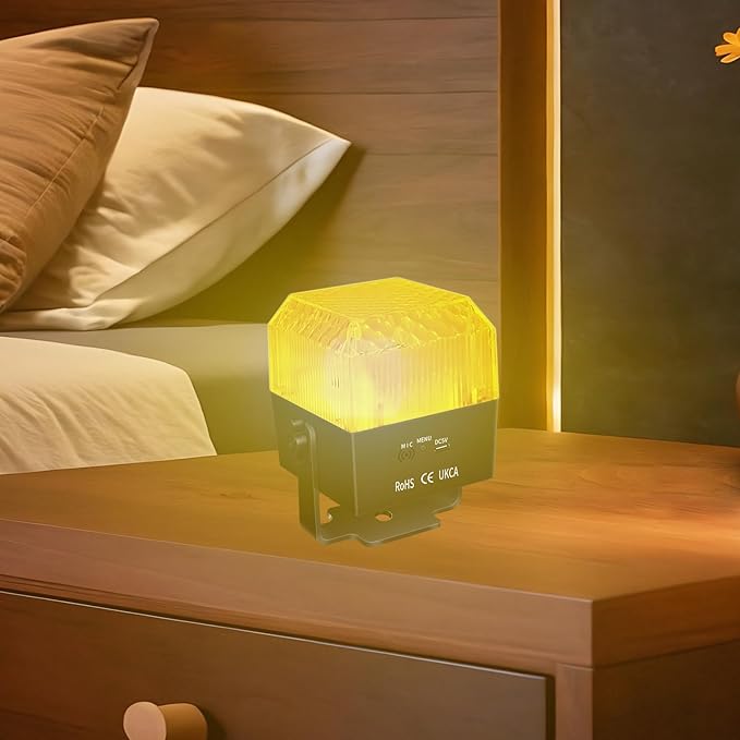 Sound Activated Party Lights Disco LED Light with Remote Control LED Strobe Mood Lighting for Home Room Dance Parties Christmas Halloween Birthday