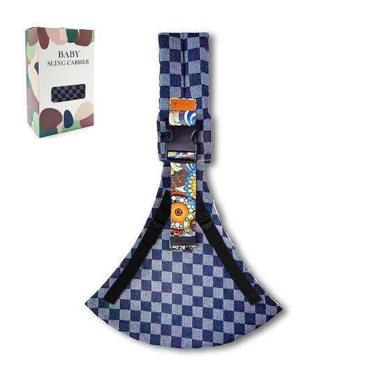 Baby Sling Carrier 2025 Baby Carrier Newborn to Toddler Sling Lightweight Baby Carrier Sling with Adjustable Straps Toddler Carrier Baby Wrap Sling for 10-30 lbs(Square)