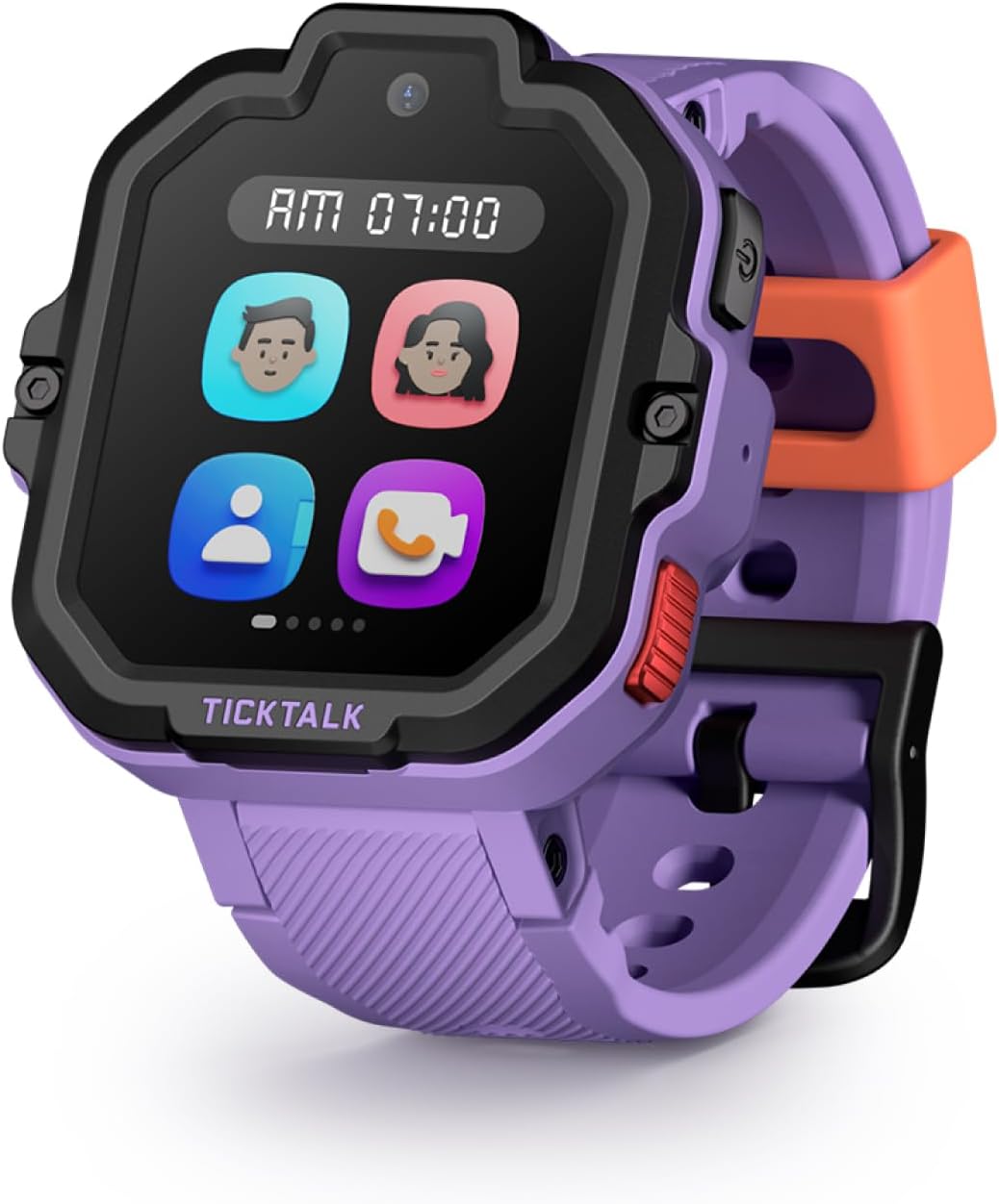 TickTalk 5 - Kids Smart Watch with GPS Tracker, Video Calling, SOS, & Parental Controls | Smartwatch with Free Music, Texting, Kid Phone Call and Text, Boys & Girls - 4G Smart Watch for Kids 3-12