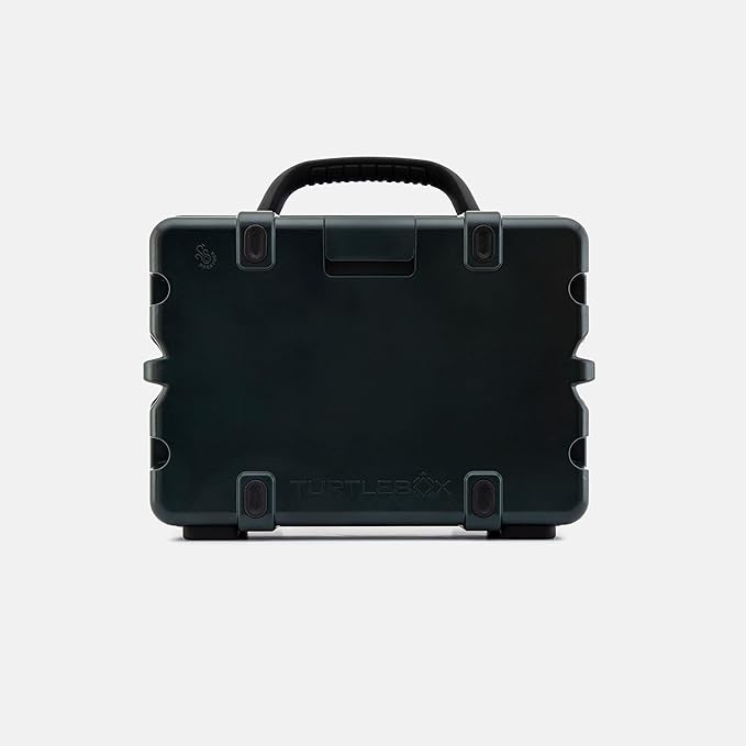 Turtlebox Original Gen 3: Portable Outdoor Bluetooth Speaker – Ultra-Loud (120dB), Waterproof (IP67), Rugged, Impact-Resistant, 3-Day Battery | Party Mode: Unlimited Pairing Stereo, Green/Yellow