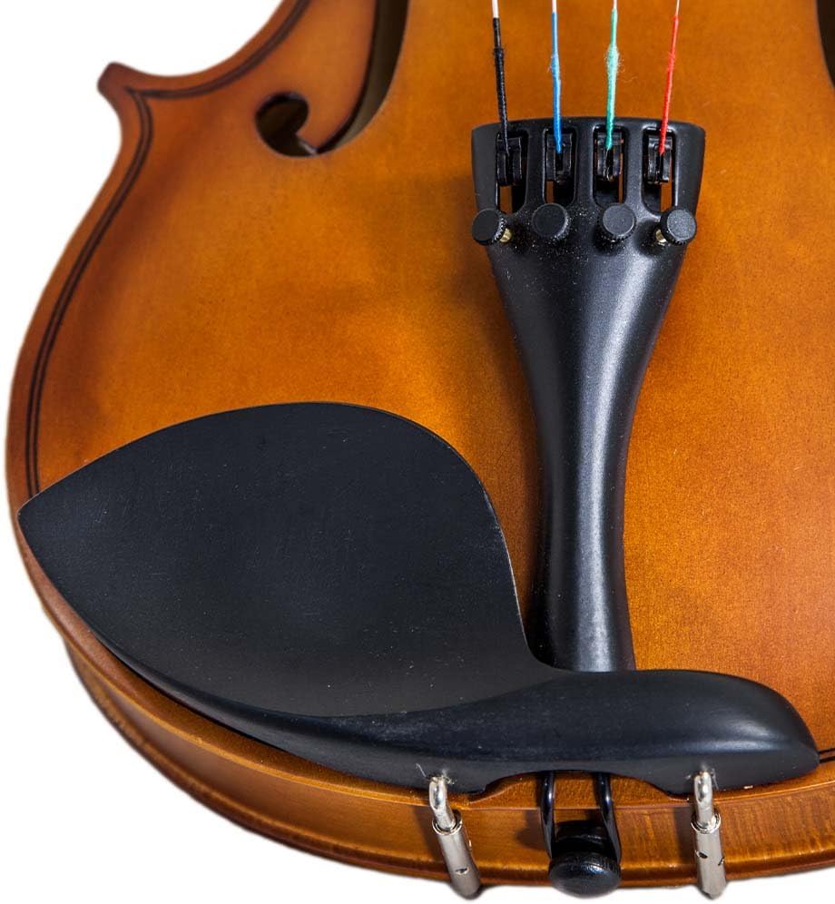 Paititi Artist-100 Student Violin Starter Kit with Brazilwood Bow Lightweight Case, Extra Strings, Rosin and Fingerchart (1/4)