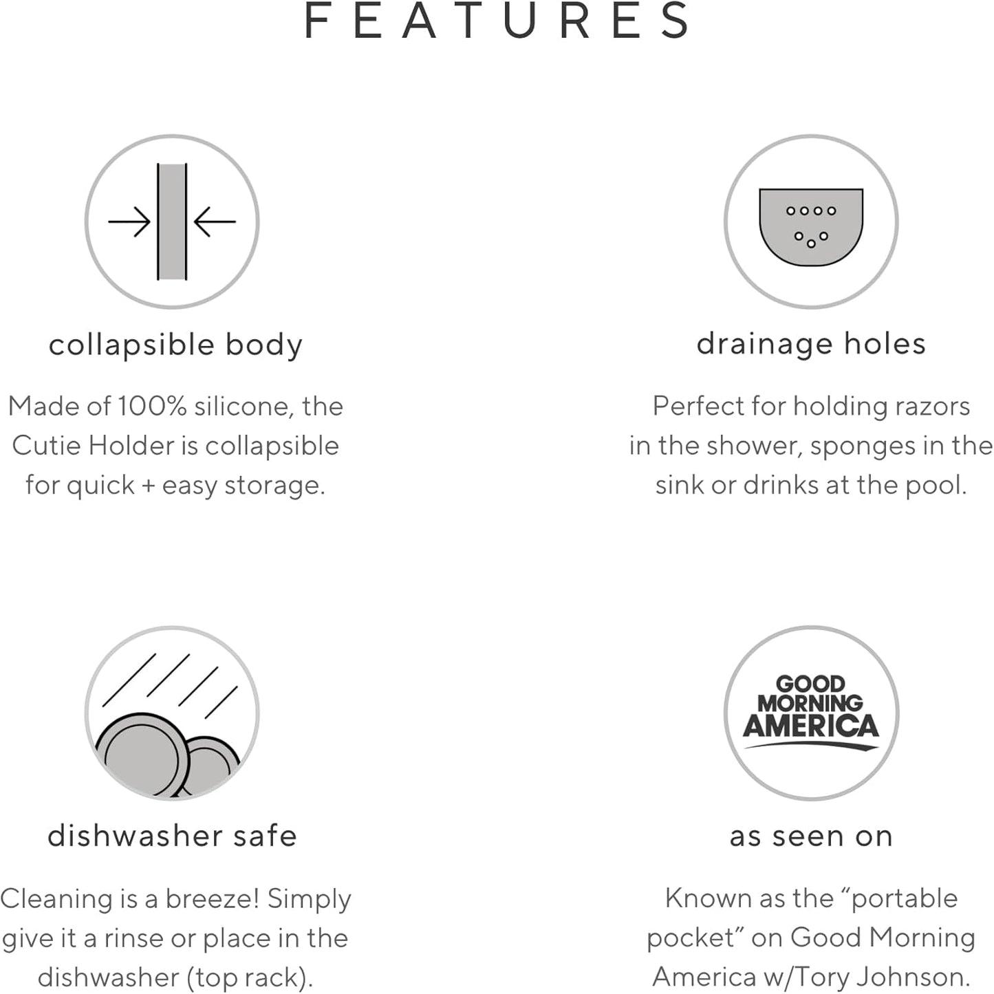 Ryan & Rose Cutie Holder Universal Stroller Cup Holder (Slate)