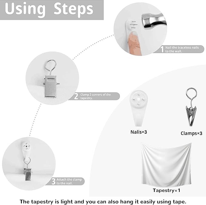 QGHOT Halloween Tapestry Wall Hanging Horror Castle Window Tapestry Gothic Spooky Backdrop Vampire Medieval Tapestries for Bedroom Living Room Dorm Wall Art Decor (90.6"x70.9")