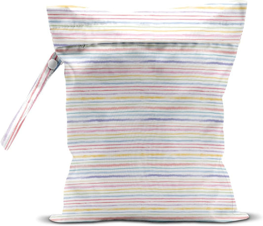 Wet Bag, Wet Dry Bag, Wet Bag for Swimsuit, Travel, Beach, Pool, Diapers, Dirty Yoga Gym Clothes, Makeup Bag, Waterproof Tropical Palm Leaves Decor Jungle Palm Leaf Favors