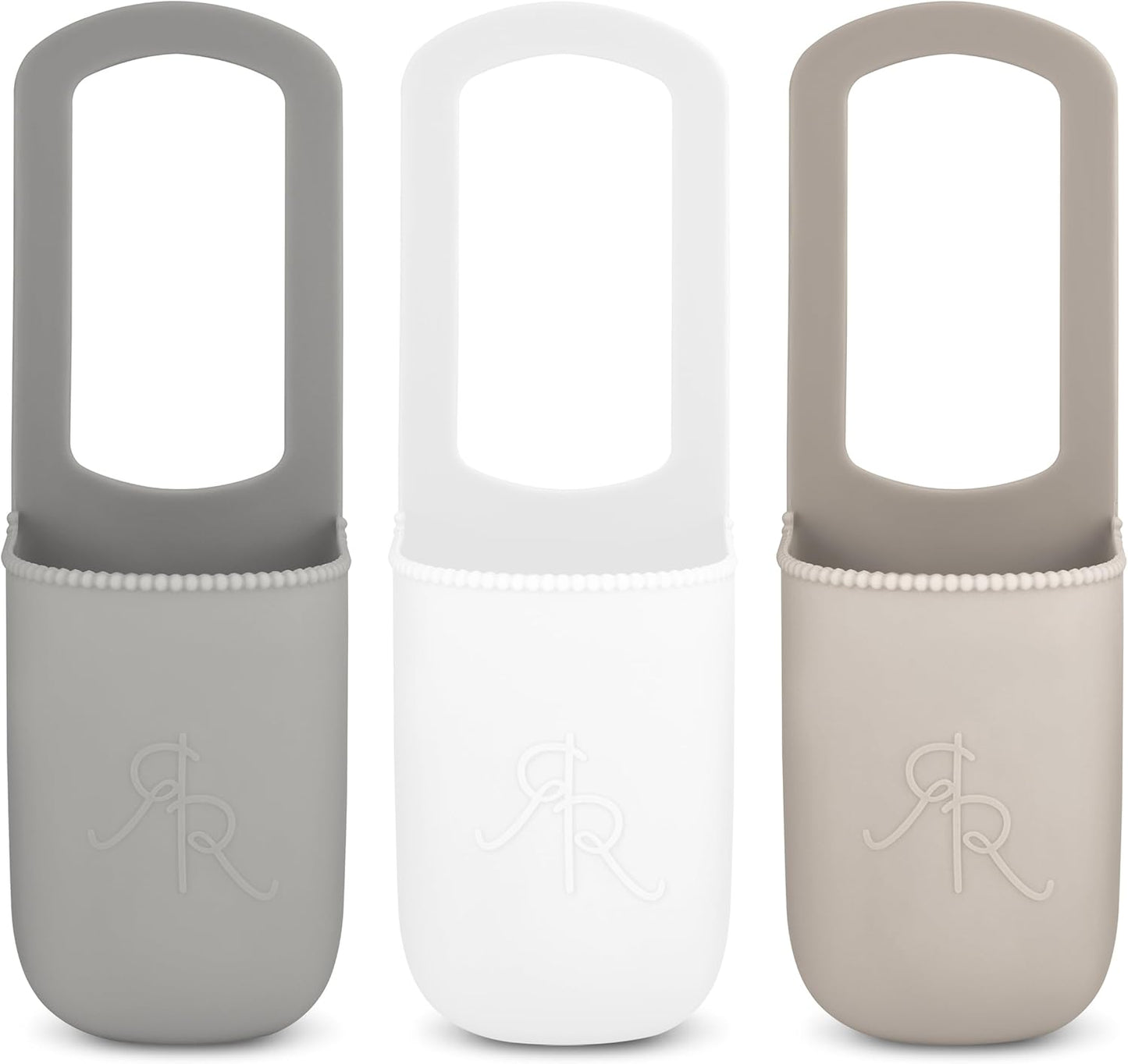 Ryan & Rose Cutie Holder Universal Stroller Cup Holder (Neutral (3 Pack))