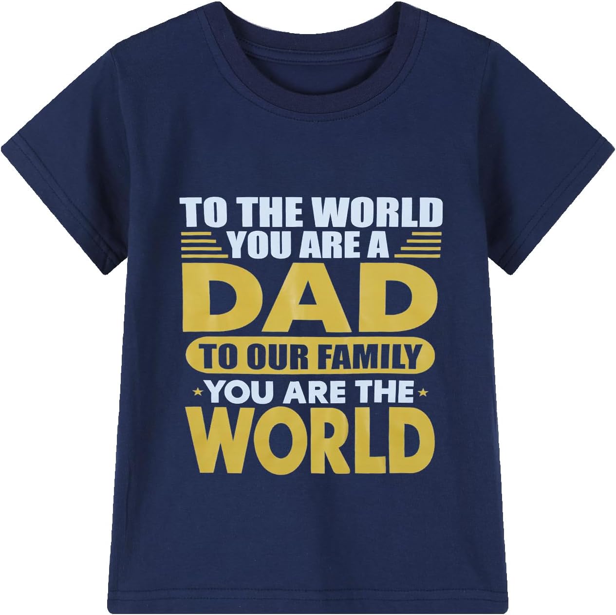 HILEELANG Kids Boy Basic Plain Cotton T-Shirts Short Sleeve Crew Neck Summer Tees 4packs 6-12 Years