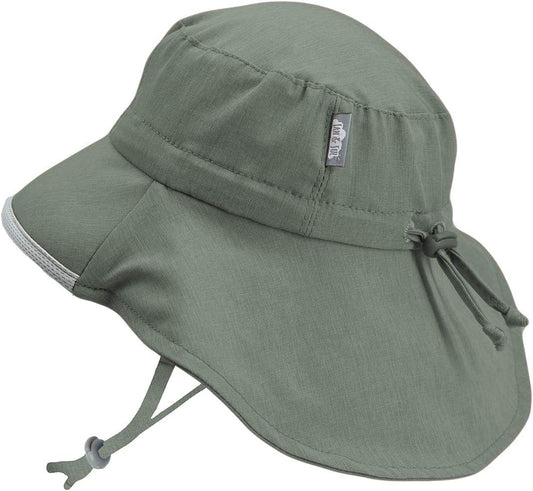 JAN & JUL Summer Adventure Wide Brim 50+ UPF Quick-Dry Sun-Hats for Kids