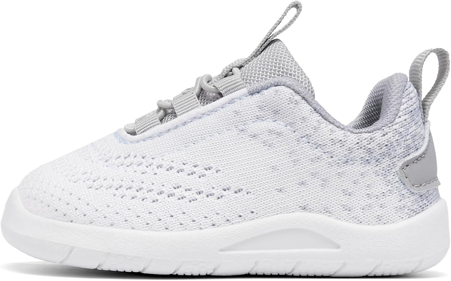 MORENDL Toddler Slip On Sneakers Baby Walking Shoes Non-Slip Breathable Unisex Pink Mesh Lace-Up Athletic Sneakers Infant Running Shoes