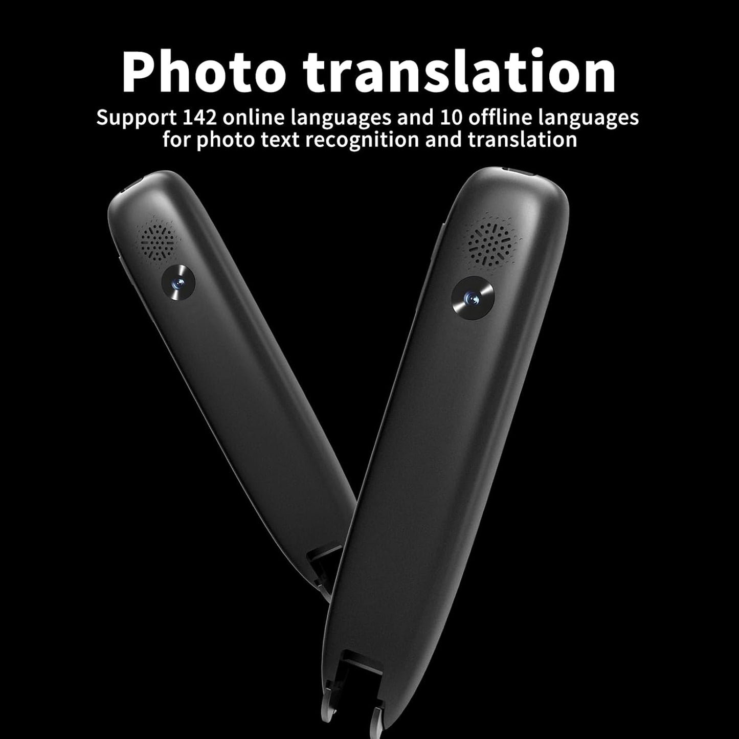 Translation Pen,Translator Pen for Dyslexia,142 Language Scan Reading Pen,Online/Offline/Text to Speech/Photo traductor Pen,Language Learners,Travel, Business People ﻿Pen Scanner