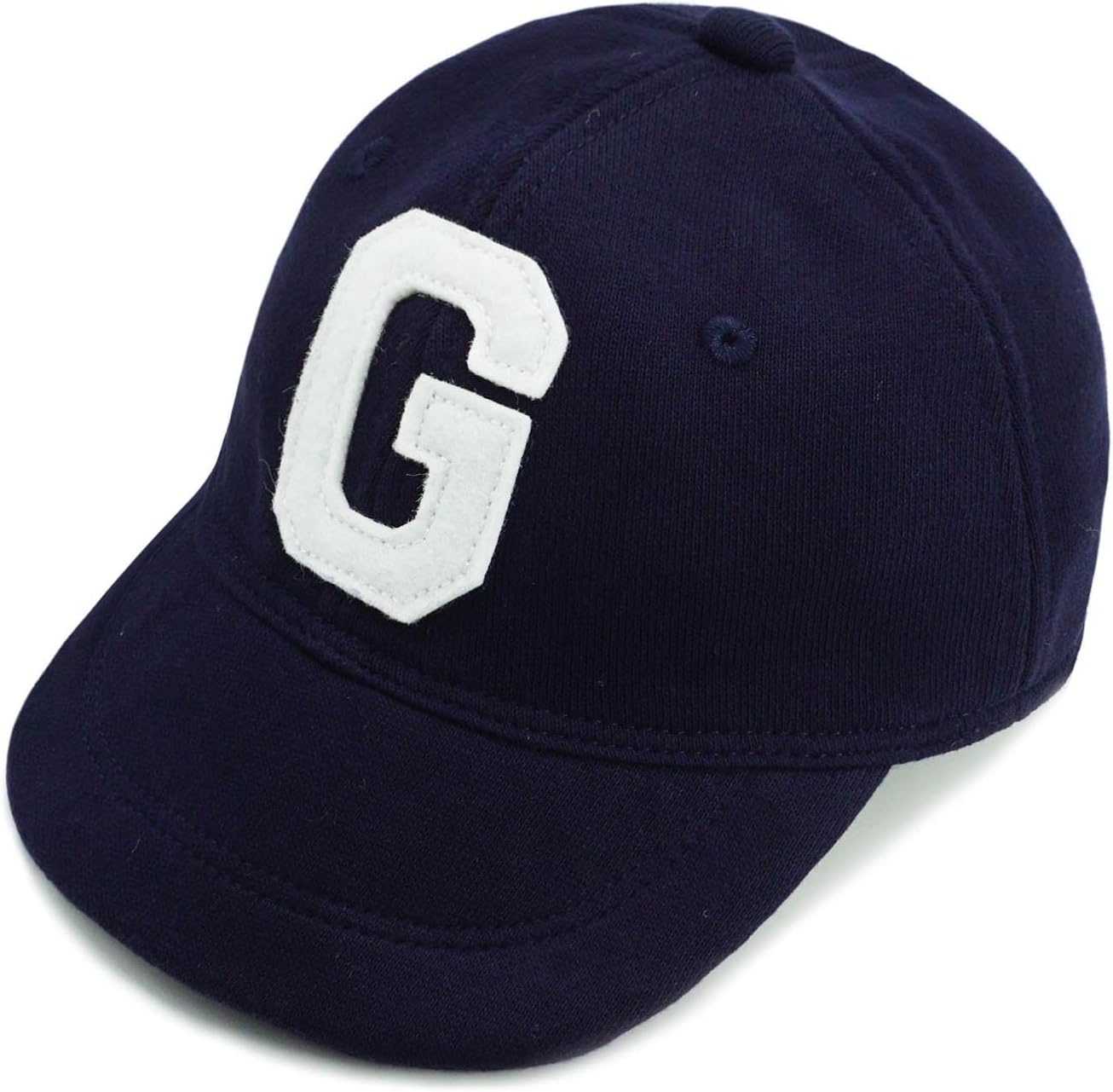 Keepersheep Baby Baseball Cap Infant Sun Hat, Cotton Knit with Soft Brim, Adjustable Soft Newborn Toddler Cap