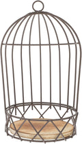 Farmhouse Birdcage Candle Holder Bird Cage Decor Lanterns Decorative Metal Candlestick Vintage Bird Cage Planter Holder Tealight Hanging Birdcage Lantern Flowerpot for Wedding Table Decor
