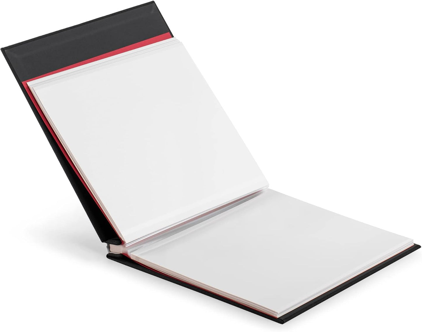 Photo Album Self Adhesive Scrapbook Album for 4×6 Pictures DIY Magnetic Linen Cover Album 30 Blank Pages Great Gift for Family, Wedding, Birthday, Christmas, Anniversary(Black)