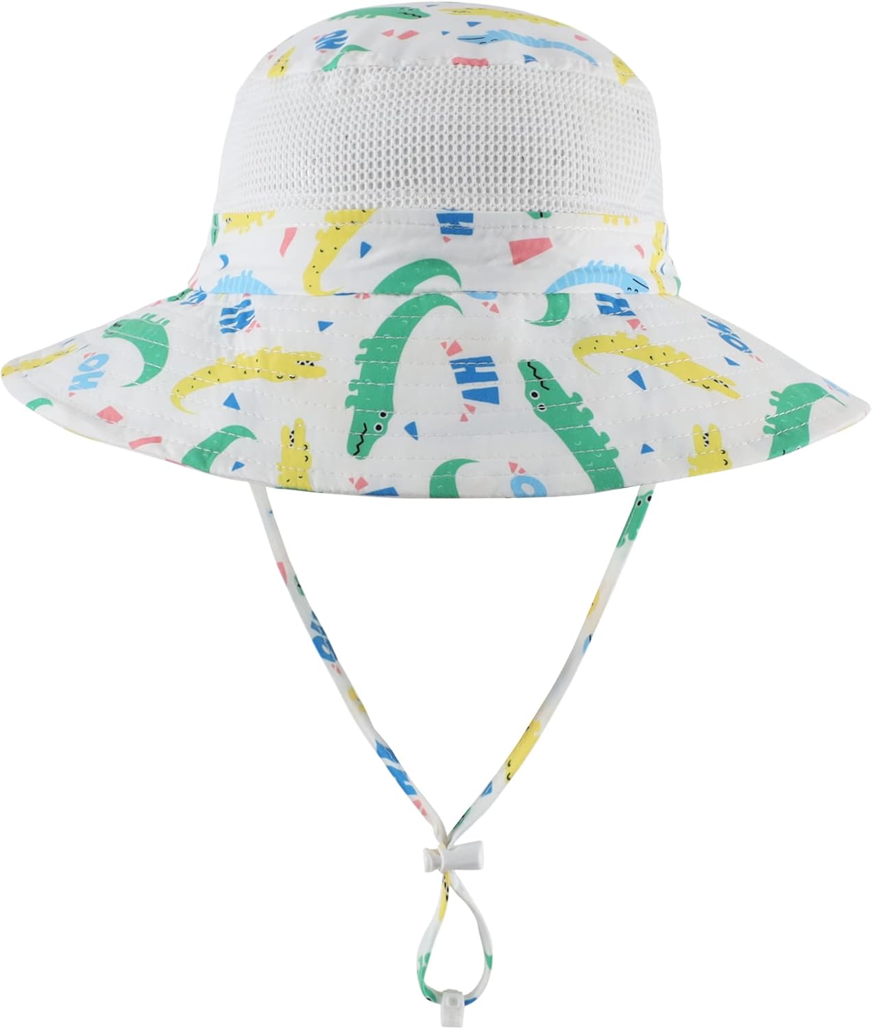 Home Prefer UPF50+ Wide Brim Sun Hat Boys Girls Sun Protection Hat Zoo Beach Swim Safari Bucket Hat for Baby Toddler Kid