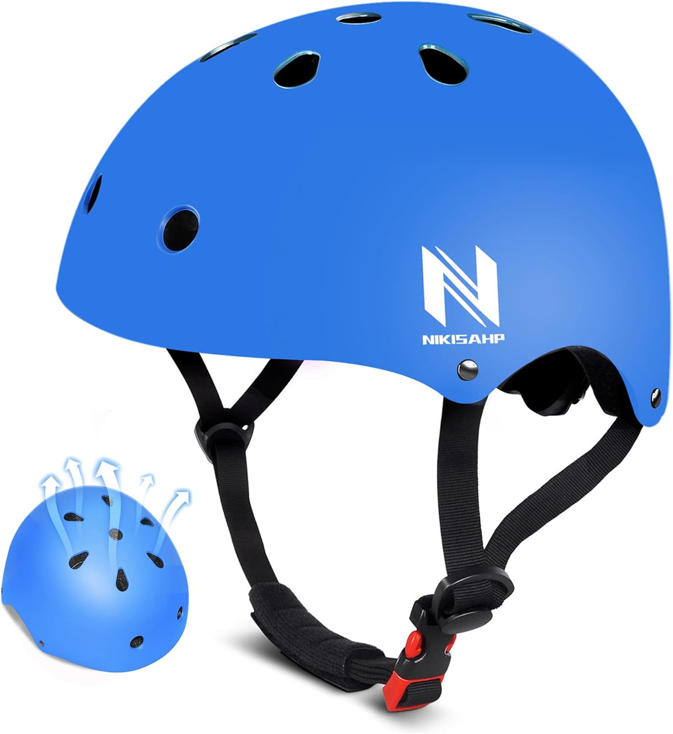 Kids Helmet for 2-3-5-8-14 Ages Girls and Boys, Ventilation and Impact Resistance Toddler Helmet for Multi-Sport Bicycle Scooter Inline Roller Skate and Skateboarding