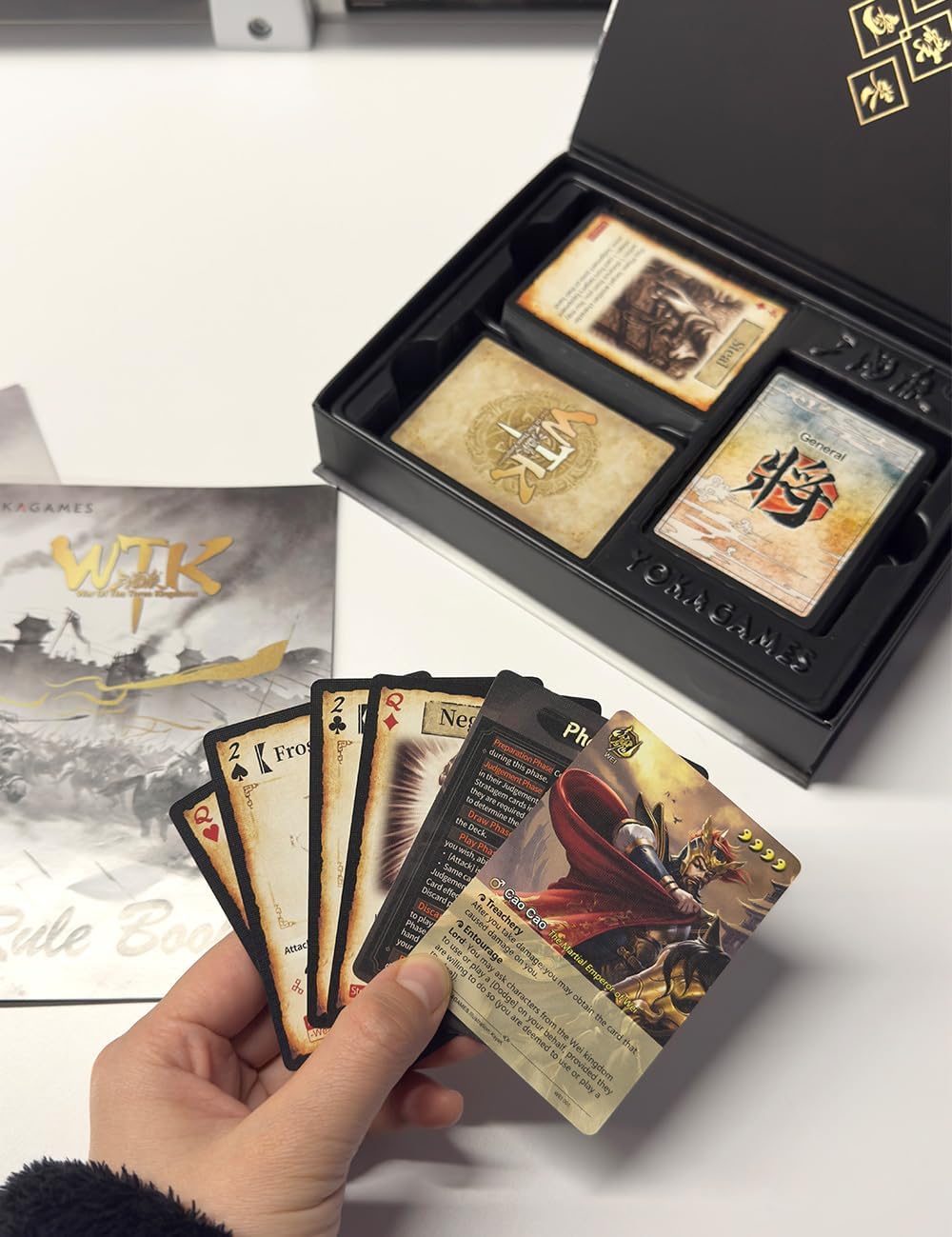 War of The Three Kingdoms sanguosha - Standard Edition Strategy Games Card Board Games for Adults Warlord Game, Chinese History, 2 to10 Players (Standard Edition)