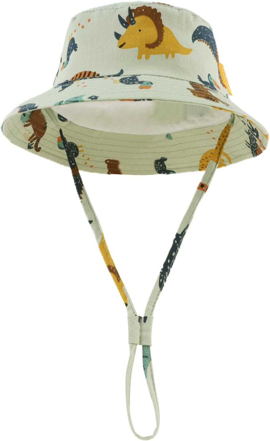 JANGANNSA Cotton Baby Sun Hat Infant Toddler Boys Girls Bucket Hats Summer Sun Protection Kids Beach Caps