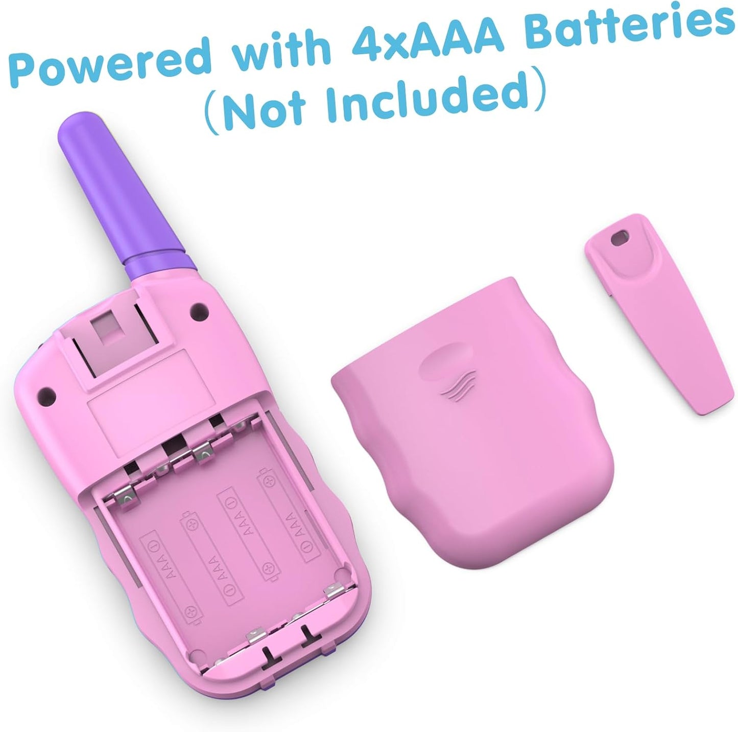 Selieve Toys for 5-12 Year Old Children's, Walkie Talkies for Kids 22 Channels 2 Way Radio Toy with Backlit LCD Flashlight, 3 Miles Range for Outside, Camping, Hiking