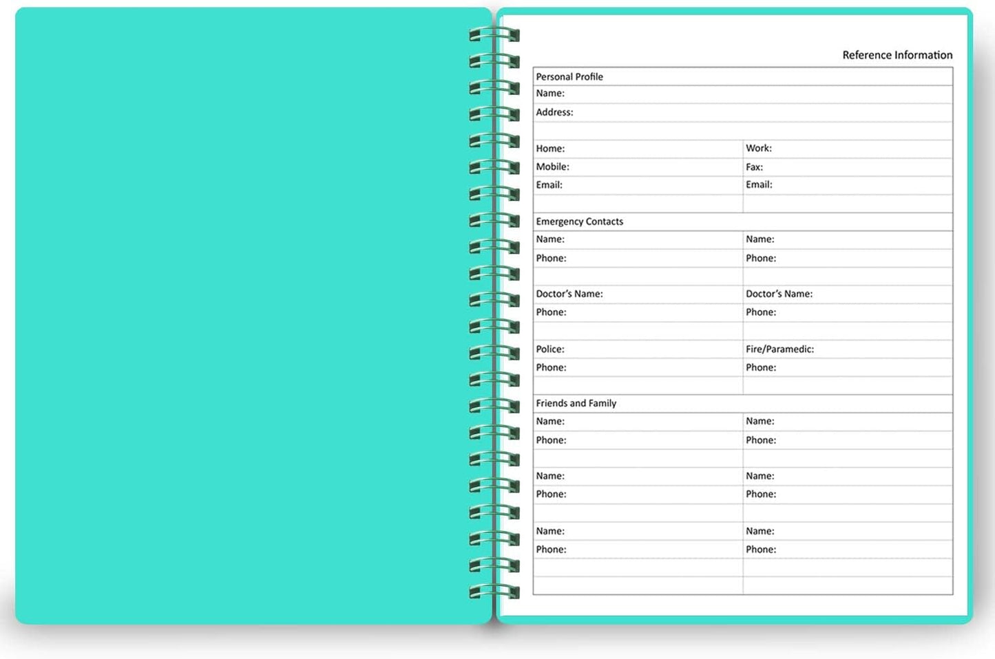 Undated Daily Planner - Undated Planner with Hourly Schedules, Action Items and Follow-up, A4 Daily Organizer Notebook to Increase Productivity, Appointment Book for Time Management, 8.5 × 11 Inch