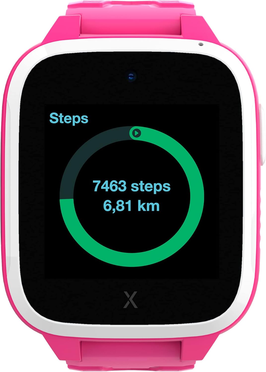 XPLORA XGO 3 - Watch Phone for Children (4G) - Calls, Messages, Kids School Mode, SOS Function, GPS Location, Camera and Pedometer – (Subscription Required) (Pink)