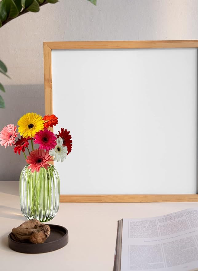 Serene Spaces Living Green Optical Glass Votive Holder, Perfect for Weddings and Home Décor, Measures 5" Tall and 3.5" Diameter