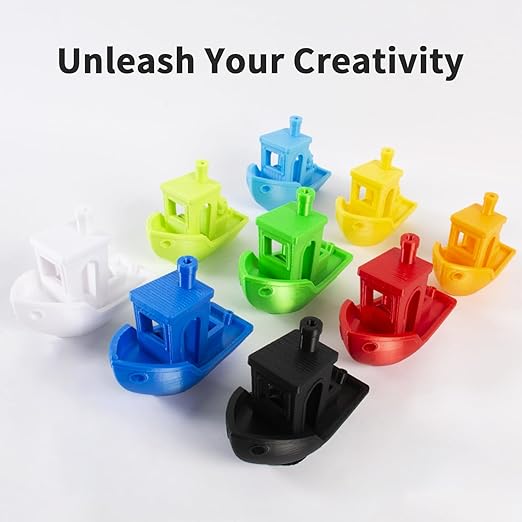 Geeetech PETG Filament 1.75mm, 1 KG (2.2lbs) Spool 3D Printer Filament, High-Toughness, ±0.02mm Accuracy, Neatly Wound & Moistureproof, Non-Clogging Non-Stringing, Fits Most FDM Printers, Silver