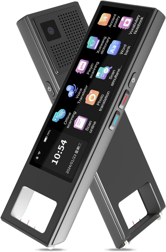 Translation Pen,Assistive Reading Pen for Dyslexia,142 Language Translator Pen,OCR Scanning Translation,Text to Speech/Online/Offline/Photo Translator,Language Learners,Travel, Business People ﻿