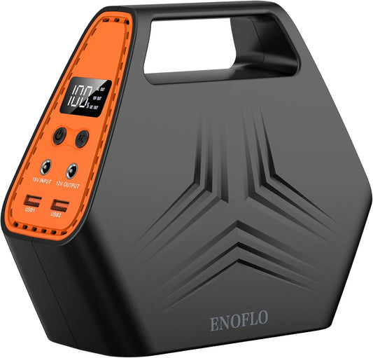 Power Bank with AC Outlet 100W Portable Power Station 26400mAh Battery Pack 97Wh Portable Outlet Charger 110V Battery Bank for Camping Emergency and Home Use