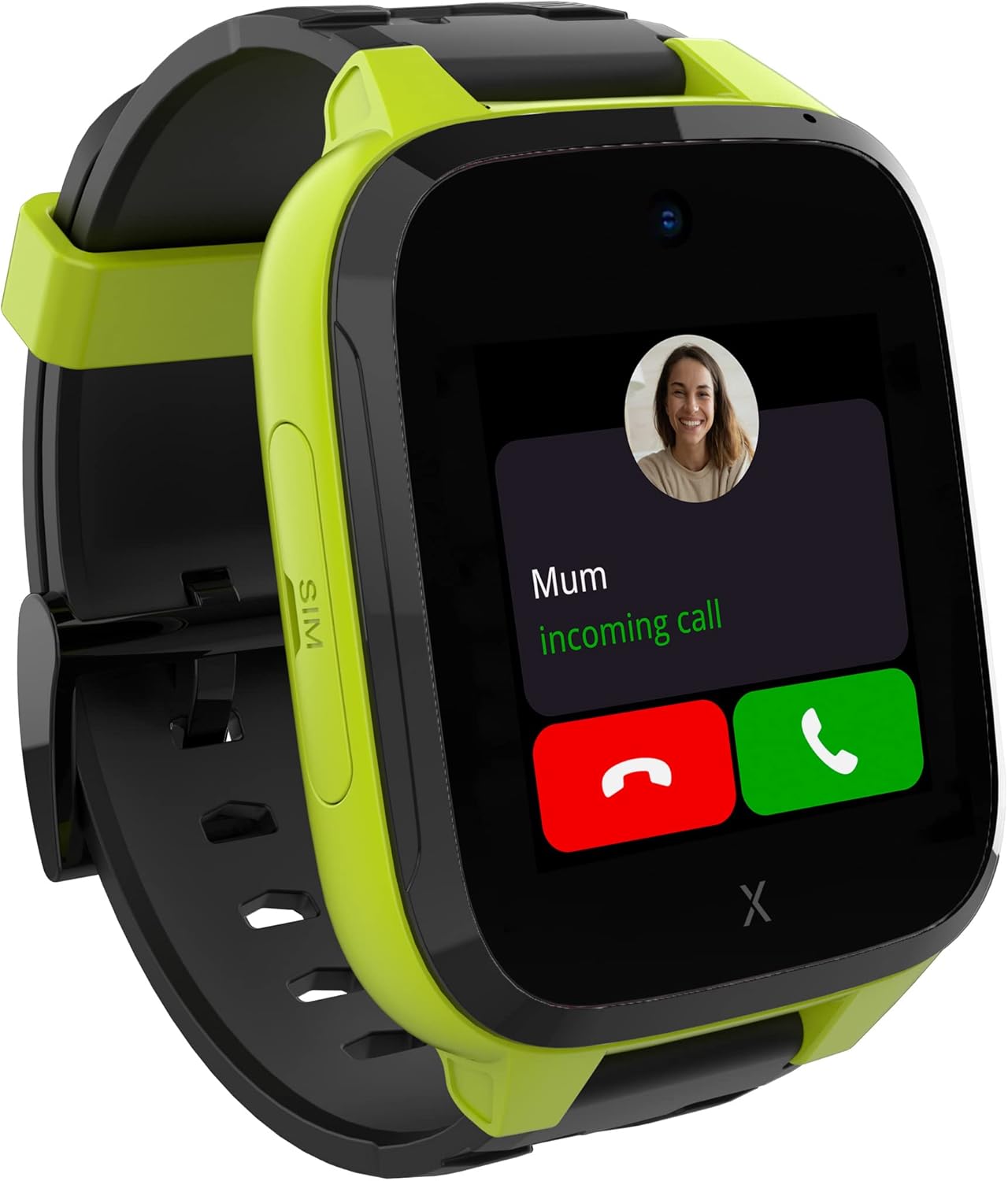 XPLORA XGO 3 - Watch Phone for Children (4G) - Calls, Messages, Kids School Mode, SOS Function, GPS Location, Camera and Pedometer – (Subscription Required) (Green)